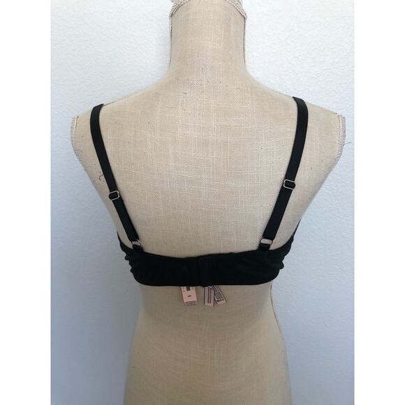 Victoria's Secret Dream Angels Bow Push-Up Bra in Black Mesh and Satin - 38D - Picture 6 of 9